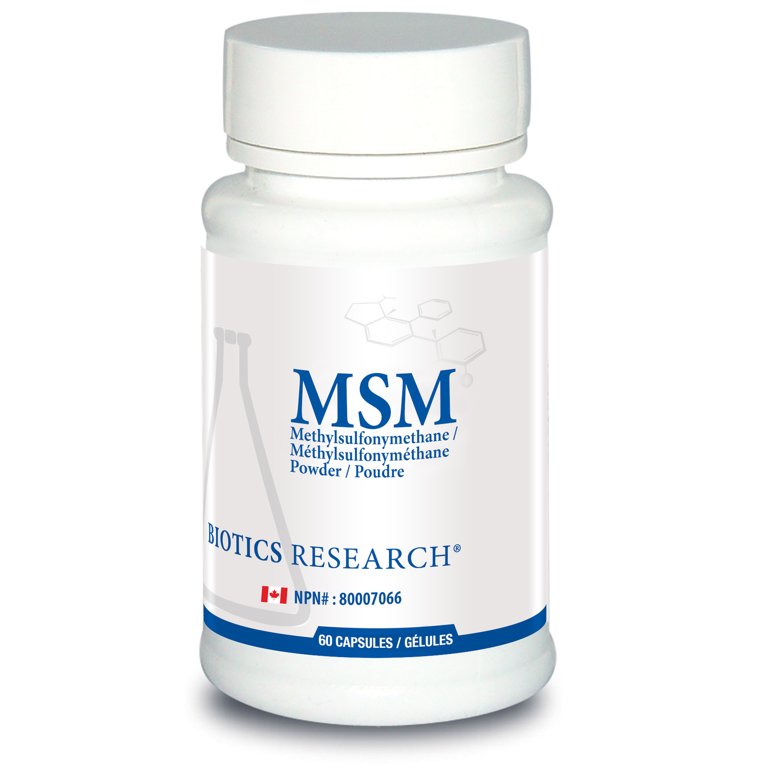 BIOTICS RESEARCH MSM 60 CAPS
