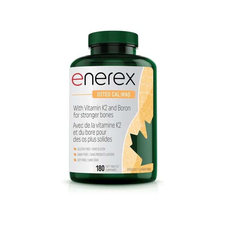 ENEREX OSTEO CAL:MAG 180 SOFT TABS