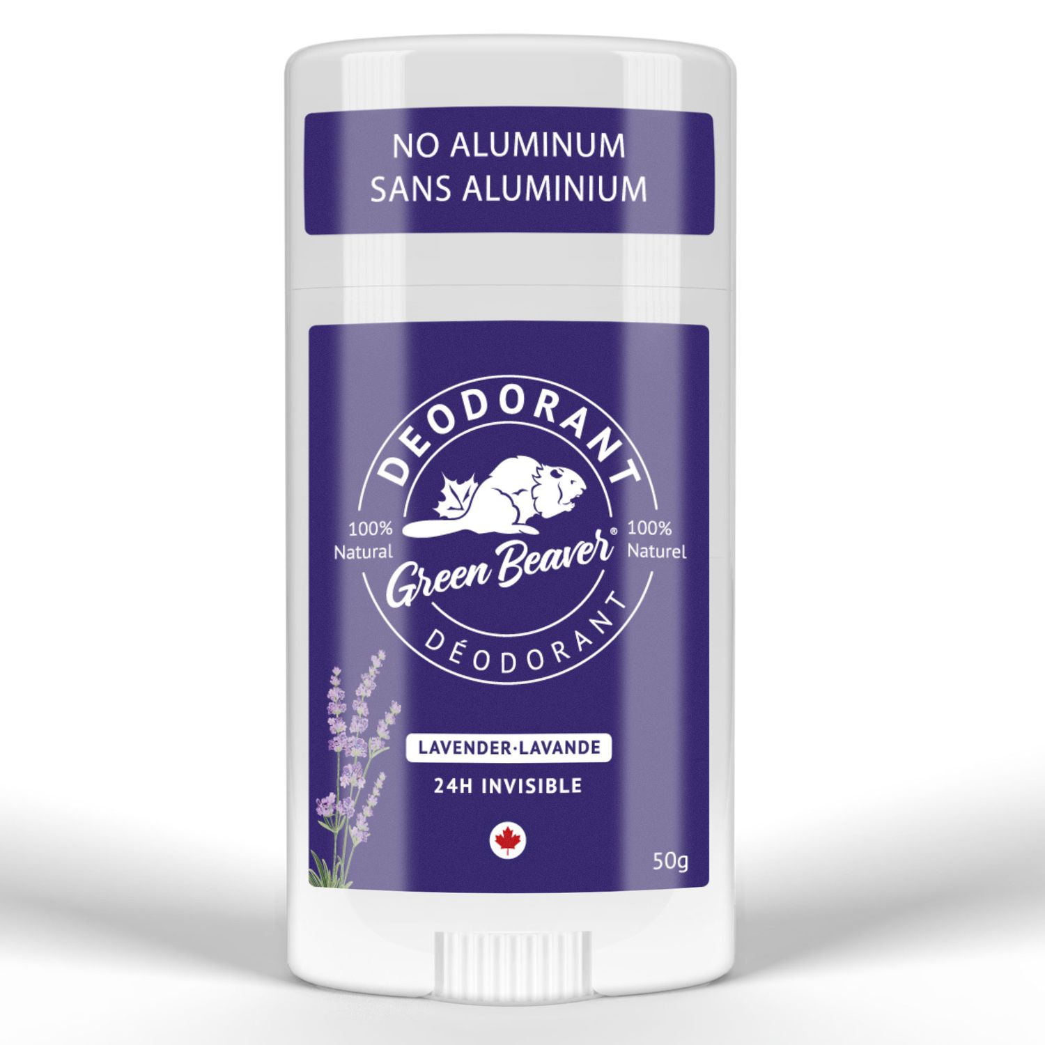 GREEN BEAVER DEODORANT - LAVENDER - 50G