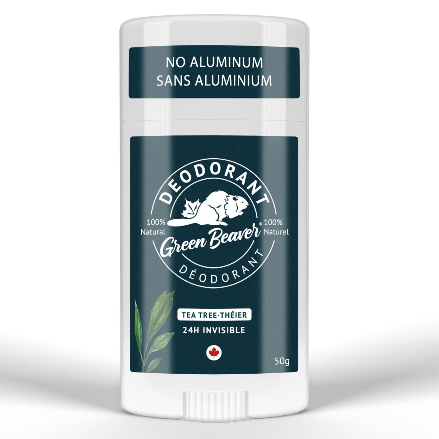 GREEN BEAVER DEODORANT - TEA TREE - 50G