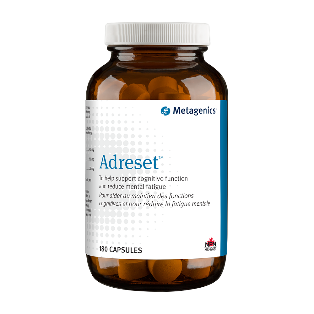 METAGENICS ADRESET 180 CAPS