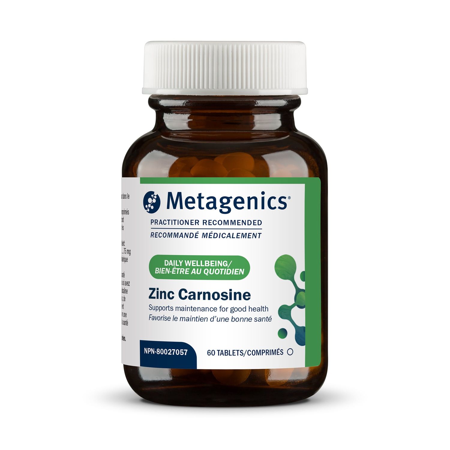 METAGENICS ZINC CARNOSINE COMPLEX  (PREV. ZINLORI) 60 TABS