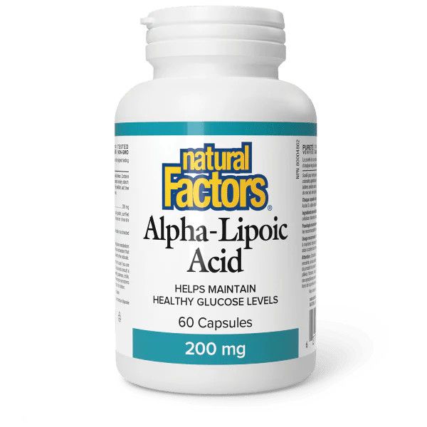 NATURAL FACTORS ALPHA LIPOIC ACID (200MG) 60CAPS