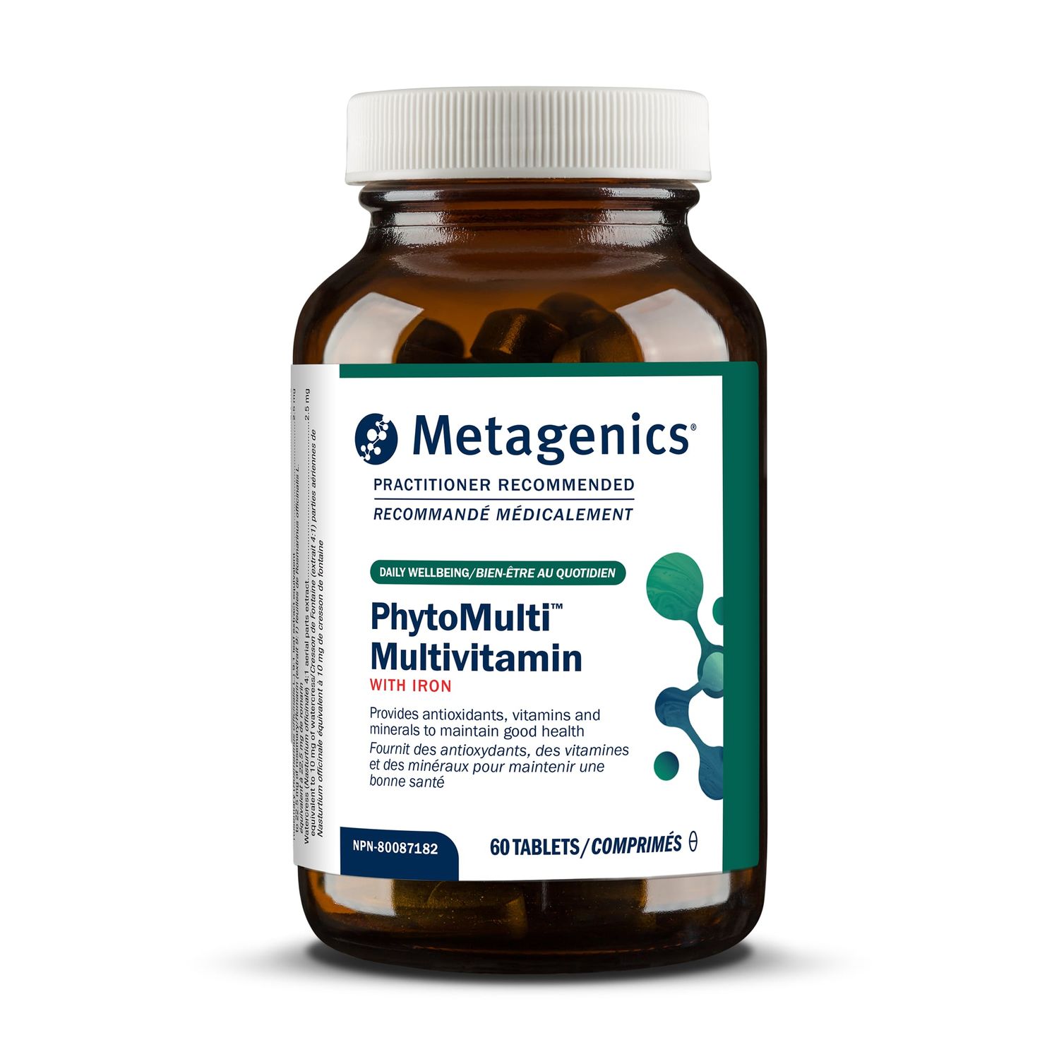 METAGENICS PHYTO MULTI WITH IRON 60 TABS