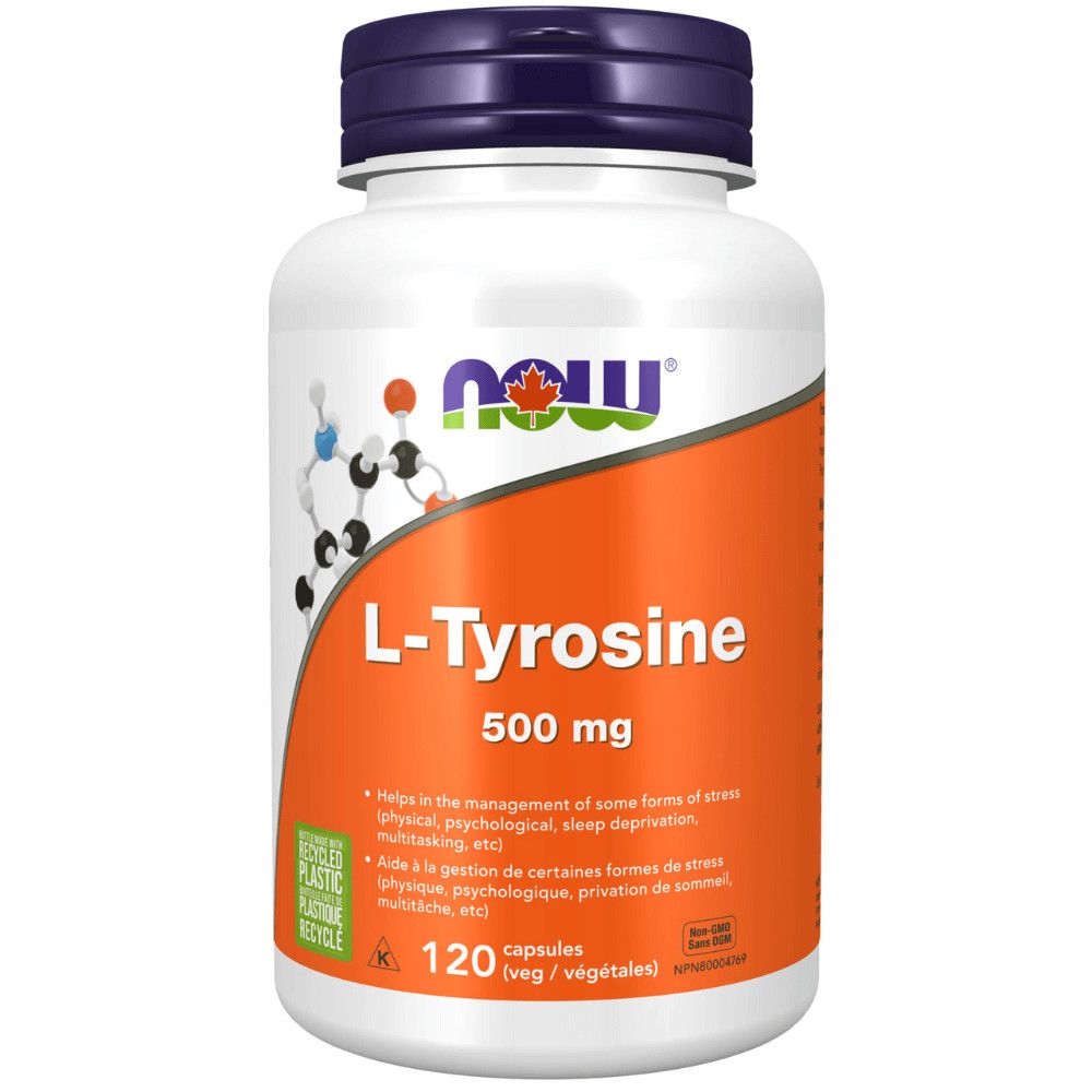 NOW L-TYROSINE 500MG 120CAPS