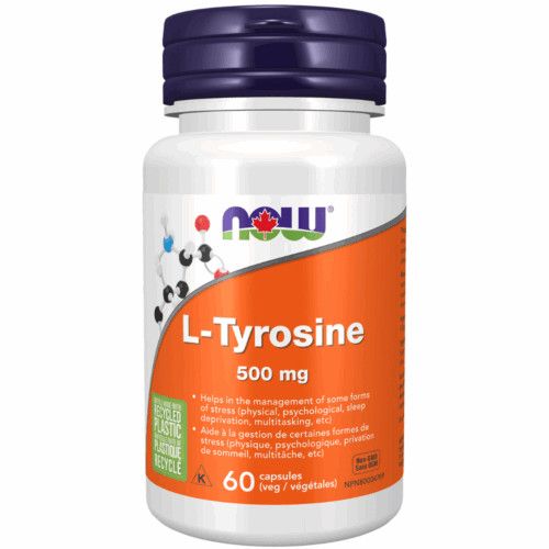NOW L-TYROSINE 500MG 60CAPS