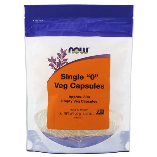NOW EMPTY CAPSULES VEG NON GELATIN 300