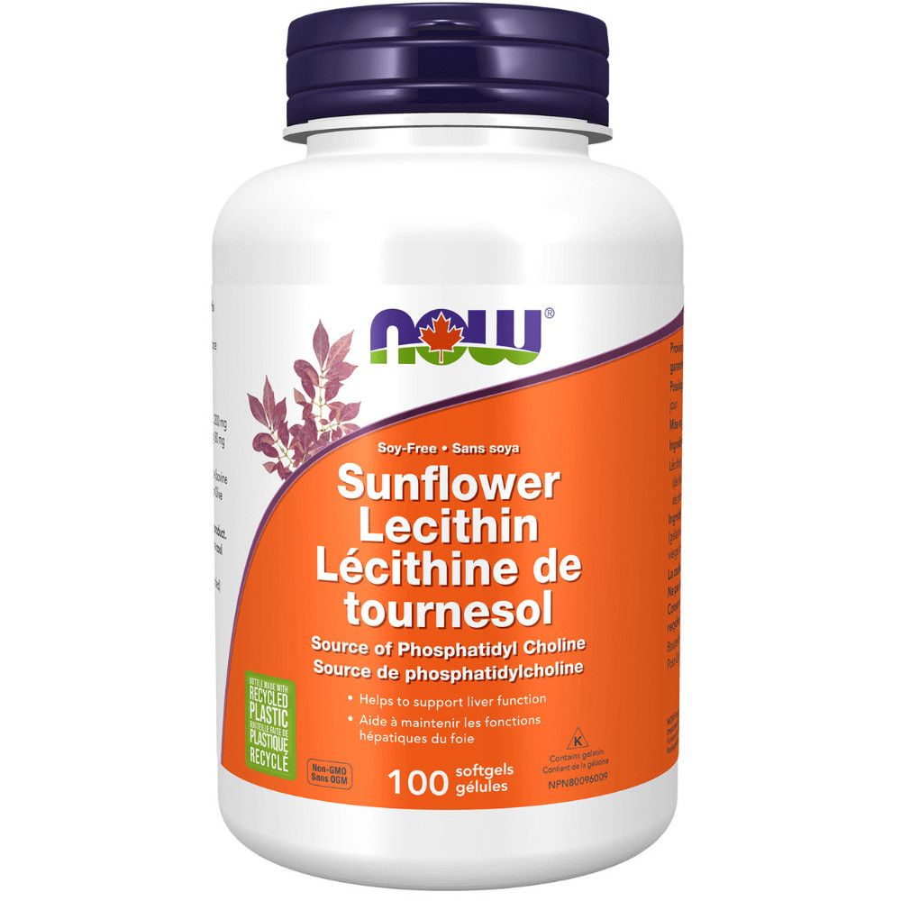 NOW SUNFLOWER LECITHIN 100SG