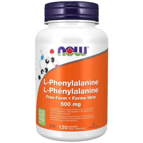 NOW L-PHENYLALANINE 500MG 120CAP