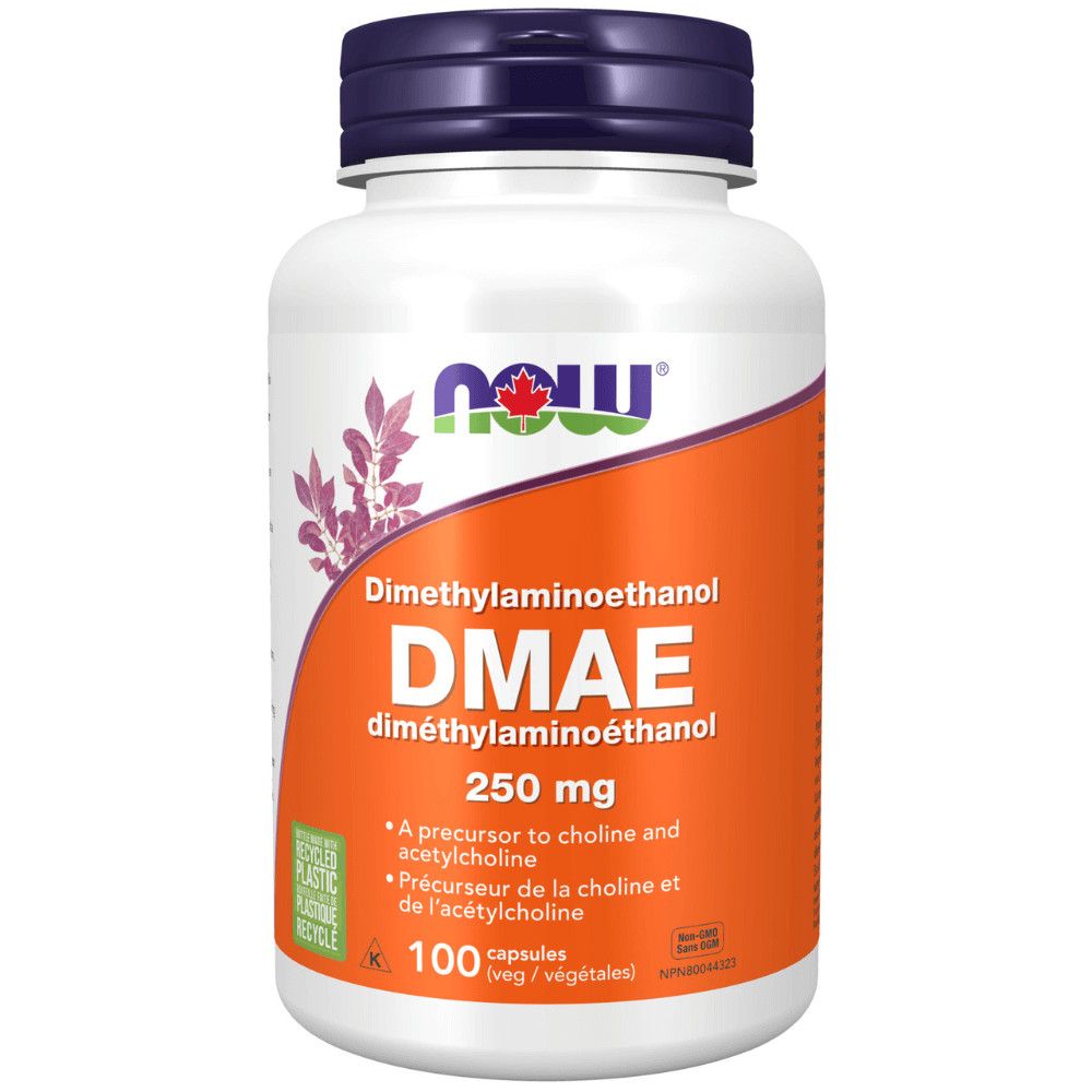 NOW DMAE 250MG 100 VEGICAP