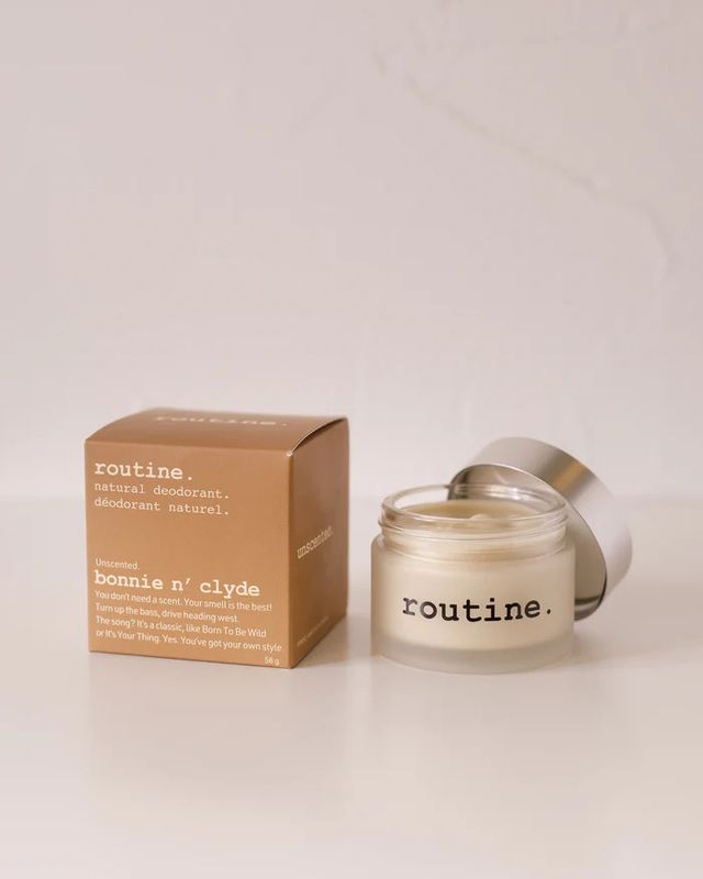 ROUTINE BONNIE N CLYDE DEODORANT 58G (UNSCENTED)