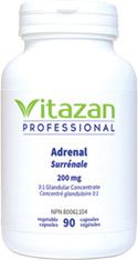 VITAZAN ADRENAL (200mg 3:1 GLANDULAR CONCENTRATE) 90 VEGICAPS