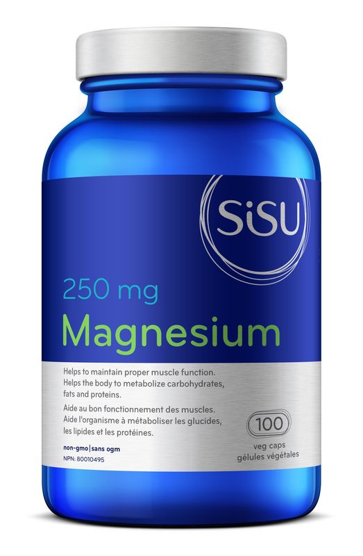 SISU MAGNESIUM 250MG 100 VEGICAPS