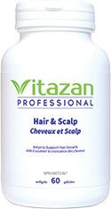 VITAZAN HAIR &amp; SCALP 60 SOFTGELS