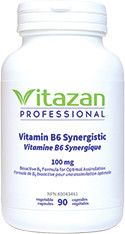VITAZAN VITAMIN B6 SYNERGISTIC (100mg) 90 VEGICAPS