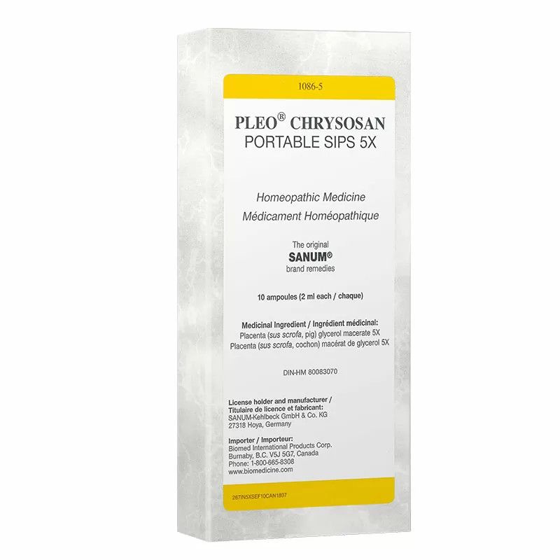 SANUM PLEO CHRYSOSAN 5X  (10 SIPS)
