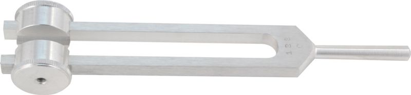 STEVENS TUNING FORK ALLOY C-128 W/ WEIGHTS