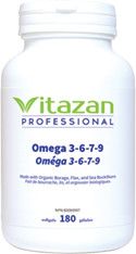 VITAZAN OMEGA 3-6-7-9 180 SOFTGELS