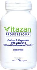 VITAZAN CALCIUM MAGNESIUM WITH VITAMIN D 100 TABS