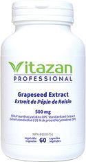 VITAZAN GRAPESEED EXTRACT (500MG) 60 VEGICAPS