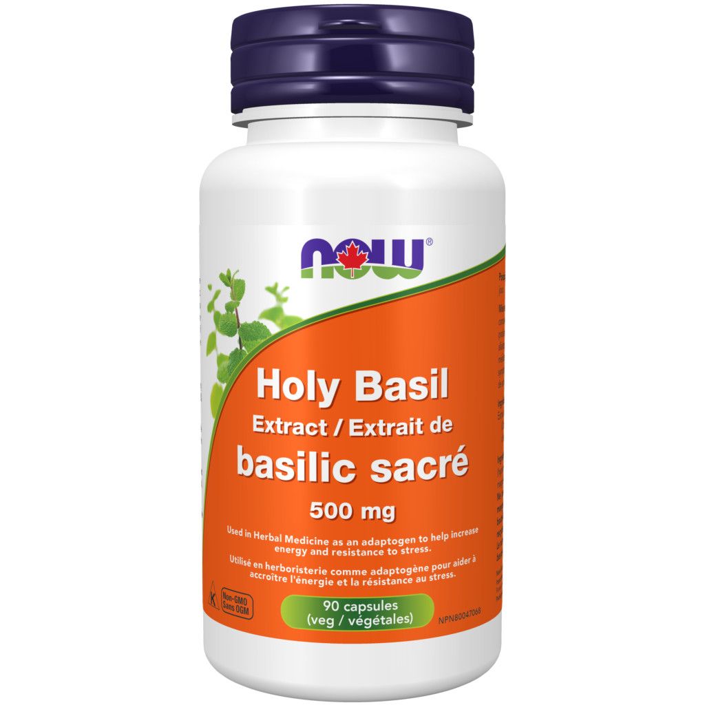 NOW HOLY BASIL 500MG 90CAPS