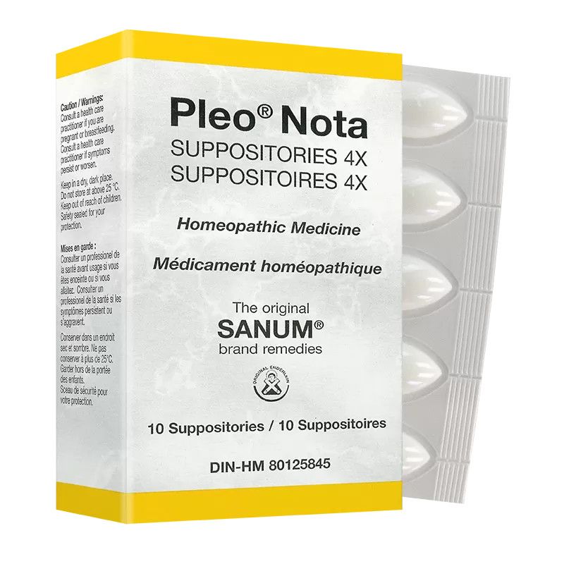 SANUM PLEO NOTAKEHL 4X SUPPOSITORIES (10)