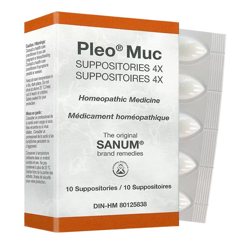 SANUM PLEO MUCOKEHL SUPPOSITORIES