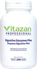 VITAZAN DIGESTIVE ENZYMES PLUS 100 CAPS