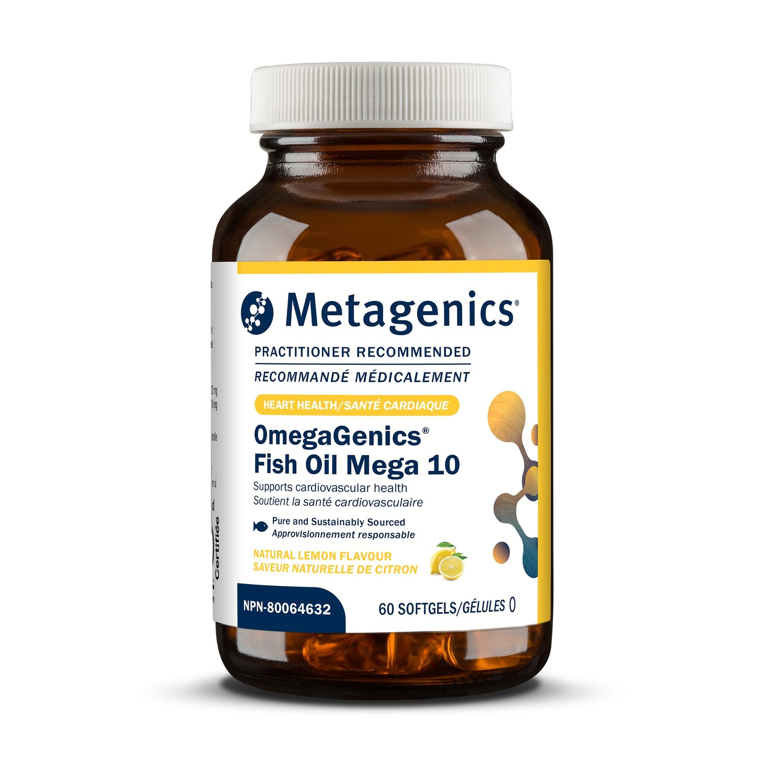 METAGENICS OMEGAGENICS MEGA 10 60 SOFTGELS