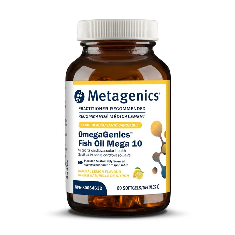 METAGENICS OMEGAGENICS MEGA 10 60 SOFTGELS
