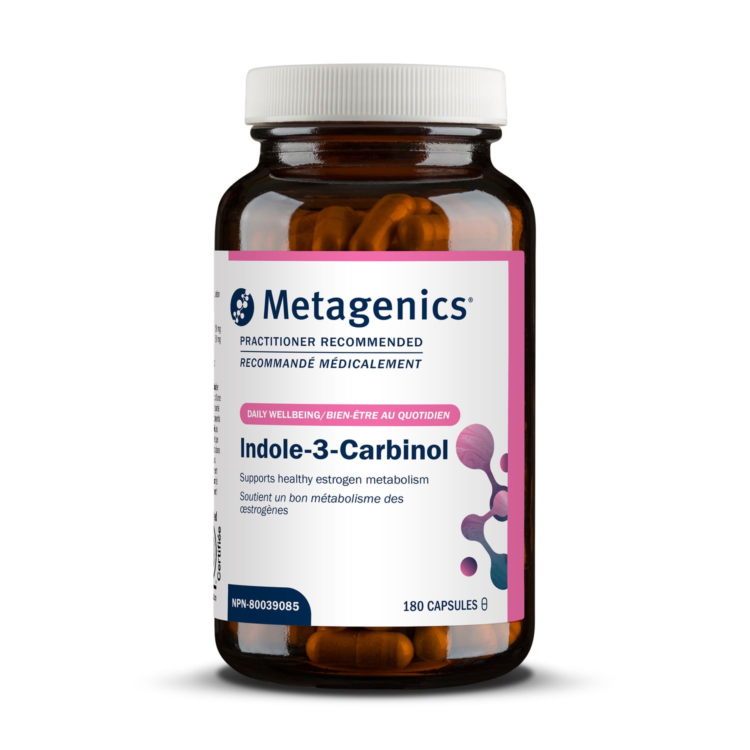 METAGENICS INDOLE 3 CARBINOL (PREV. META I3C) 180 CAPS