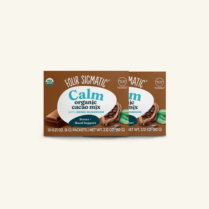 FOUR SIGMATIC MUSHROOM CACAO MIX WITH REISHI (CHILL) -10 PACK BOX