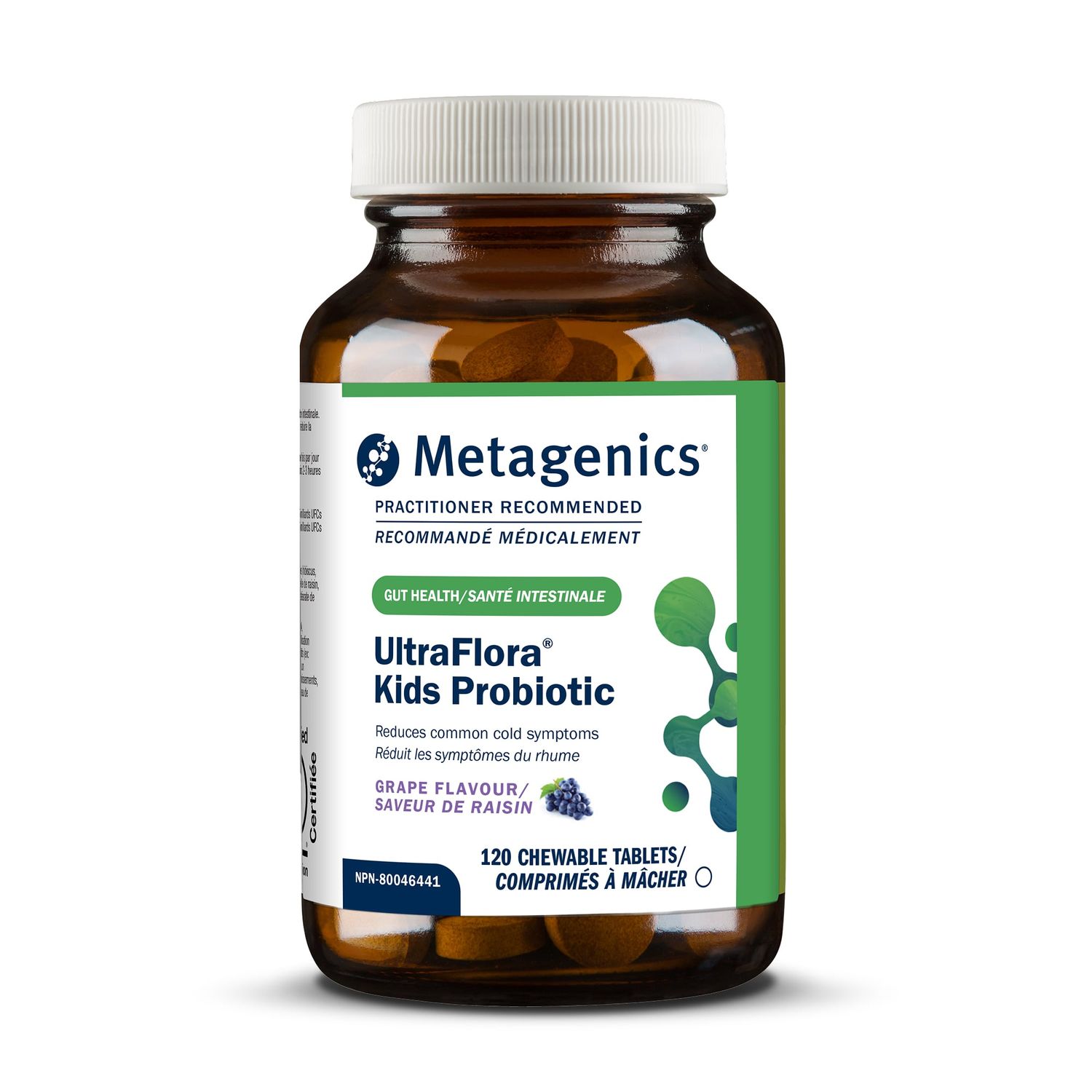METAGENICS ULTRAFLORA KIDS PROBIOTICS (PREV. METAKIDS PROBIO)  120 CHEWS