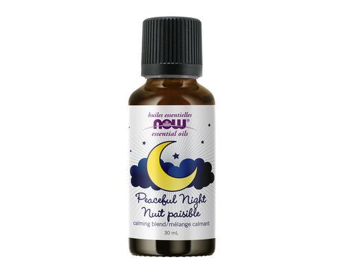 NOW PEACEFUL NIGHT ESSENTIAL OIL BLEND 30ML