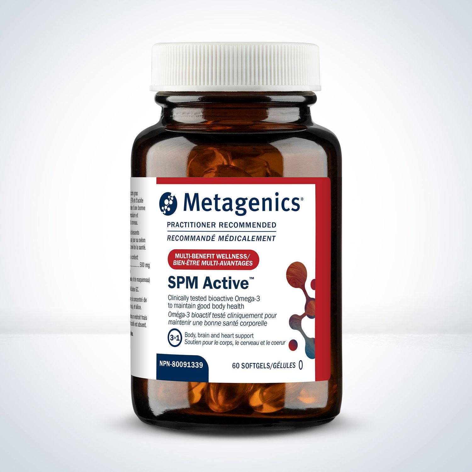 METAGENICS SPM ACTIVE 60 SOFTGELS