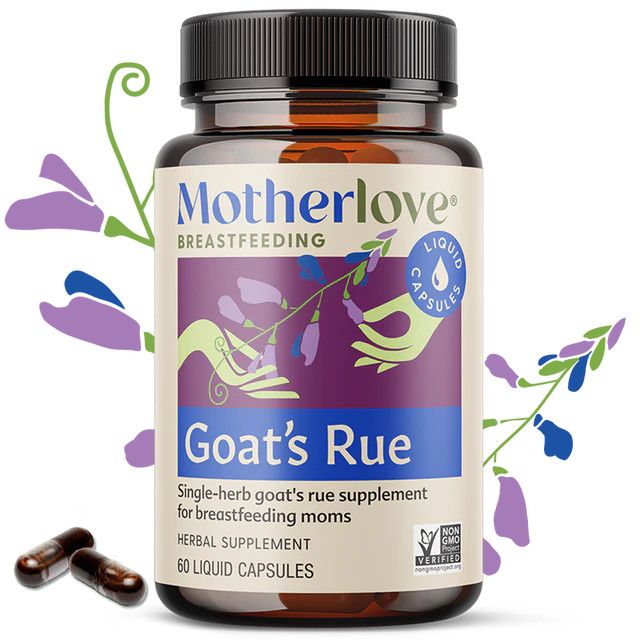 MOTHERLOVE MORE GOAT'S RUE 120 VEGICAPS