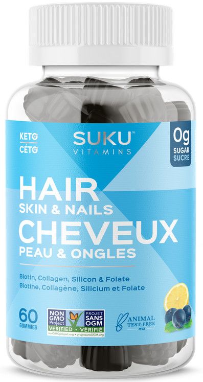 SUKU LUSCIOUS HAIR, SKIN &amp; NAILS 60 GUMMIES