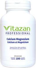 VITAZAN CALCIUM MAGNESIUM (VIT D, ZINC, SILICA &amp; BORON) 100 VEGCAPS