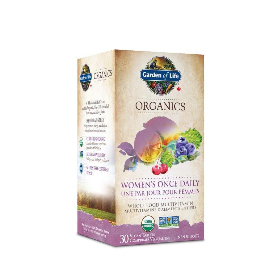 GARDEN OF LIFE ORGANIC MULTIVITAMIN - WOMEN'S MULTI 40+ 60VT