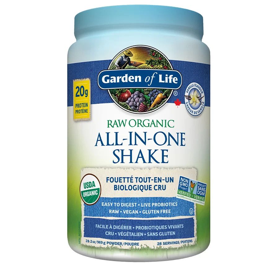 GARDEN OF LIFE ALL IN ONE SHAKE VANILLA 969G
