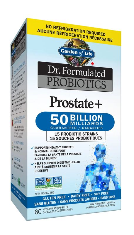 GARDEN OF LIFE DR F PROSTATE+ 50- B SS 60VCAPS