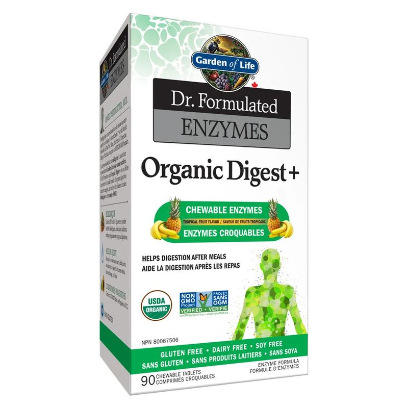 GARDEN OF LIFE DR. F ORG DIGEST+ SS CHEW TAB 90'S