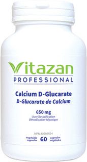 VITAZAN CALCIUM D GLUCARATE 60 VEG CAPS