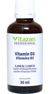VITAZAN VITAMIN D3 2500IU 30ML