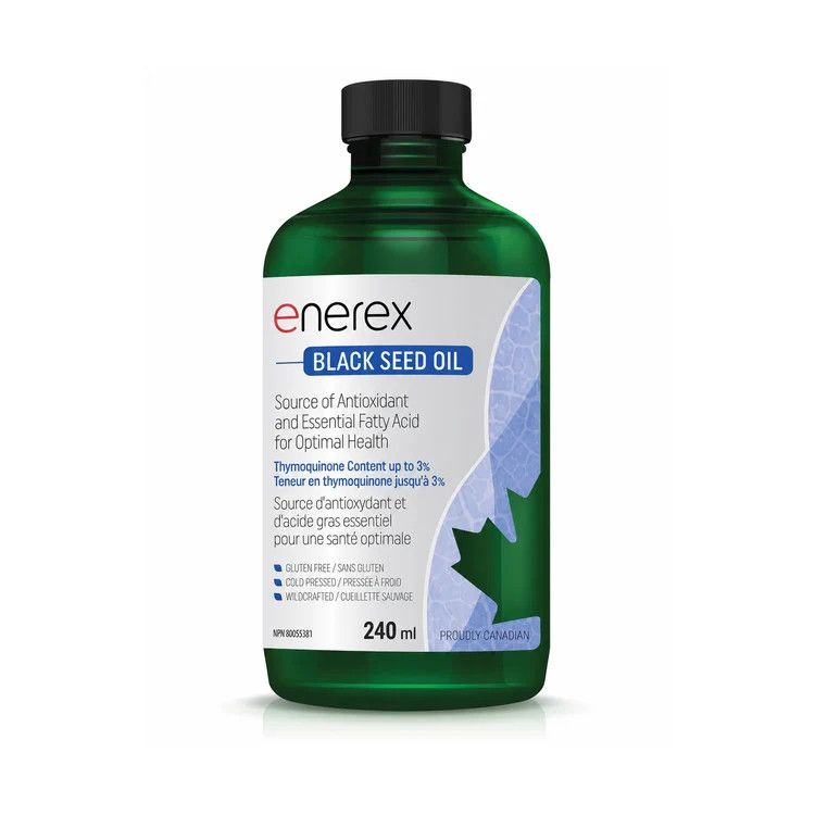 ENEREX BLACK SEED OIL (NIGELLA SATIVA)  240ML