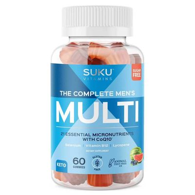 SUKU COMPLETE MEN'S MULTI 60 GUMMIES
