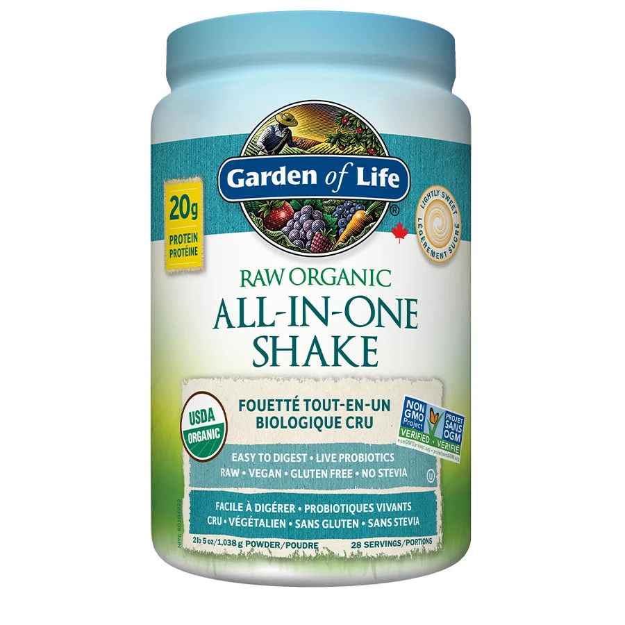 GARDEN OF LIFE ALL IN ONE SHAKE LIGHTLY SWEET 1038G