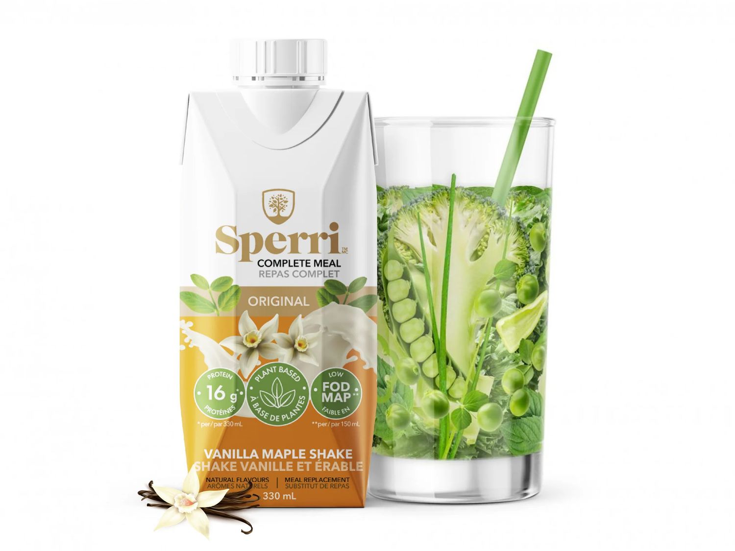 SPERRI VANILLA MAPLE REPLACEMENT MEAL - CONTROL 330ML