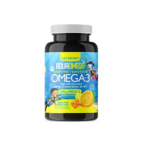 AQUAOMEGA HIGH EPA KIDS ORANGE GUMMIES 60'S