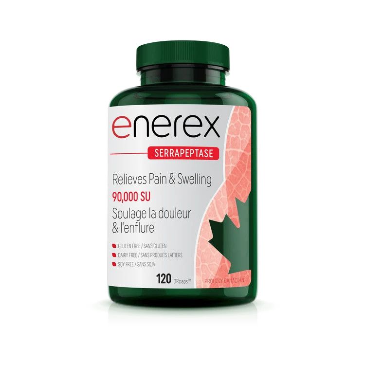 ENEREX SERRAPEPTASE 90,000 SU 120 DELAYED RELEASE CAPS